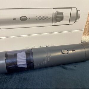 Portable Gray Vacuum Cleaner